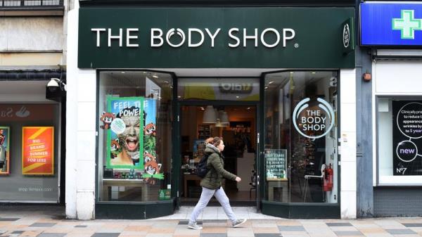 A view of a The Body Shop branch in London.</p>

<p>　　Pic: PA