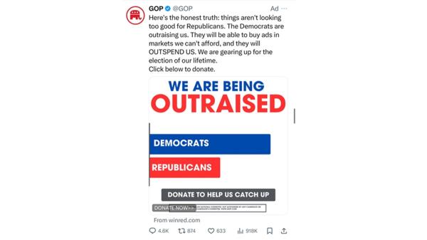 Republican Natio<em></em>nal Committee fundraising ad