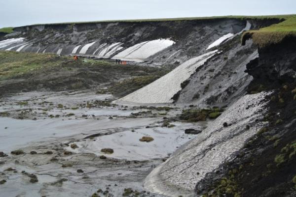Eroding Cliffs at Herschel Island