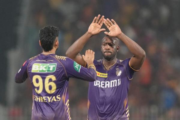 Kolkata Knight Riders' Andre Russell