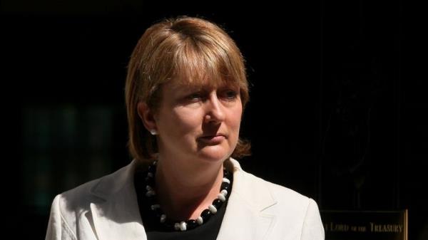 LONDON, ENGLAND - JUNE 02:  British Home Secretary Jacqui Smith leaves Downing Street after the weekly cabinet meeting on June 2, 2009 in London, England. There is speculation that The Home Secretary will resign later today following a series of media allegations over MP's Parliamentary expenses.   (Photo by Dan Kitwood/Getty Images)