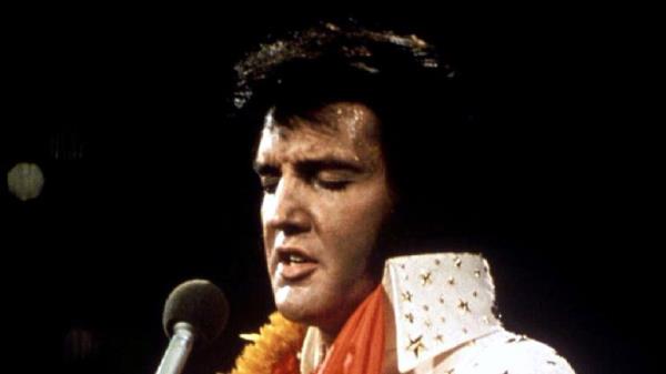 FILE PHOTO 1972 - Elvis Presley performs in co<em></em>ncert during his 