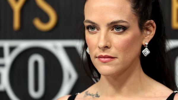 Riley Keough at this year's Primetime Emmy Awards in Los Angeles, California. Pic: Reuters