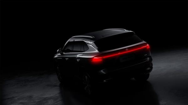 MG HS 2024 teased