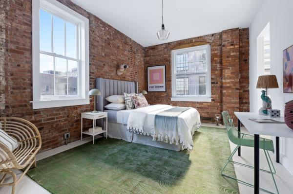 Another bedroom inside the unit. 