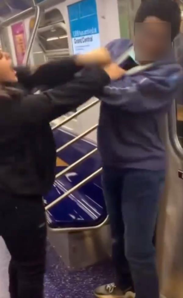 Teen assaulted on train