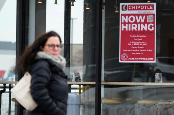 Hiring sign
