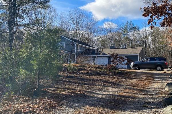 Trevor Bickford's family home in Maine.