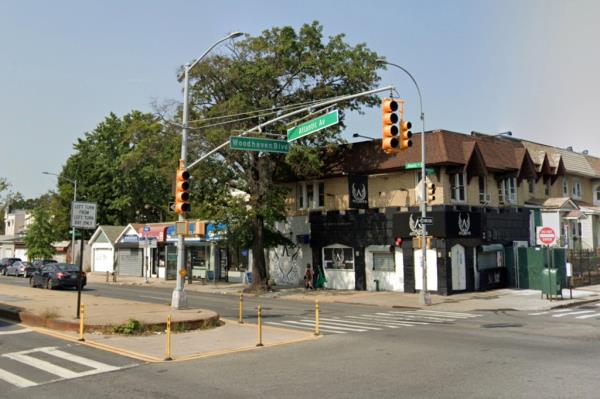 The corner of Woodhaven Boulevard and Atlantic Avenue in Woodhaven, wher<em></em>e Izquierdo was found with multiple stab wounds inside an SUV.