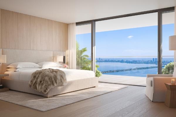 Interior of a unit at Edition Residences. 