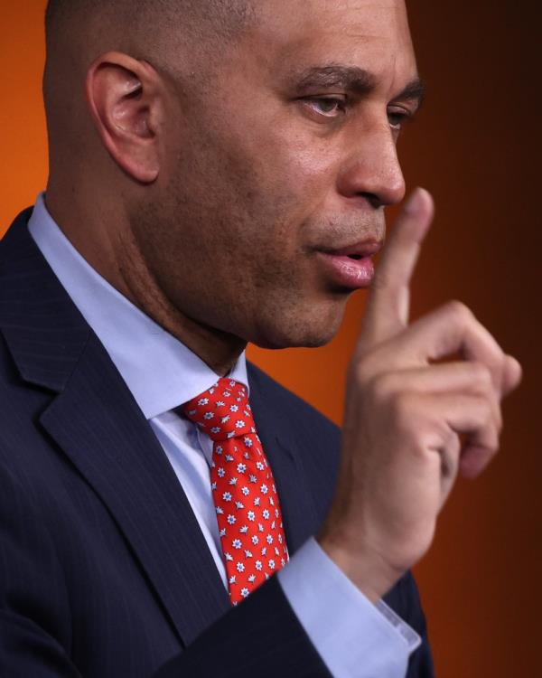 U.S. House Minority Leader Rep. Hakeem Jeffries (D-NY).