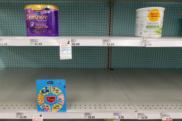 Baby formula shortage
