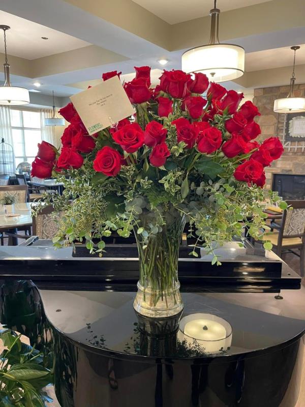 After their viral video, Jay-Z sent the ladies a bouquet of red roses. 