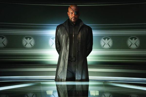 Samuel L. Jackson as Nick Fury in Marvel's