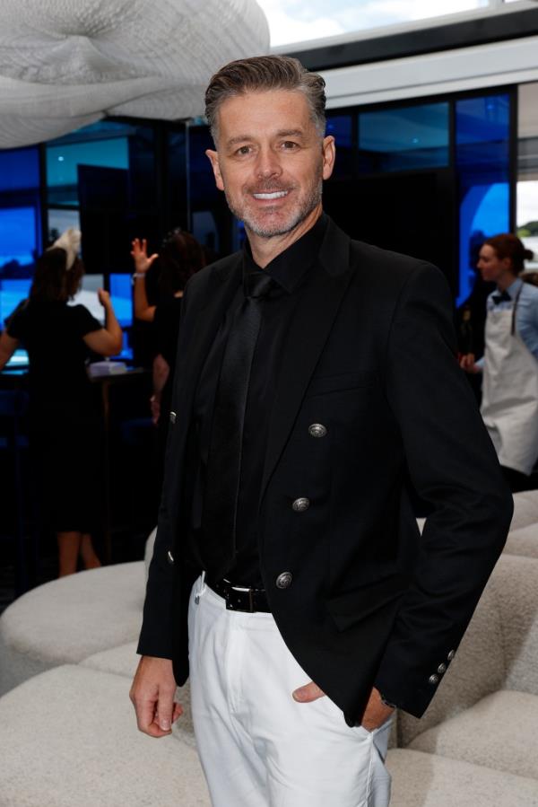 Jock Zo<em></em>nfrillo attends Victoria Derby Day at Flemington Racecourse on October 29, 2022.