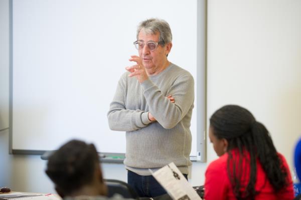 Norman Steinberg at Texas A&M University in 2015