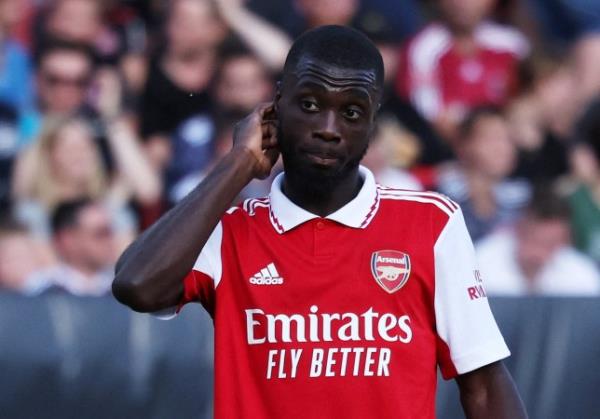 Nicolas Pepe during his time at Arsenal