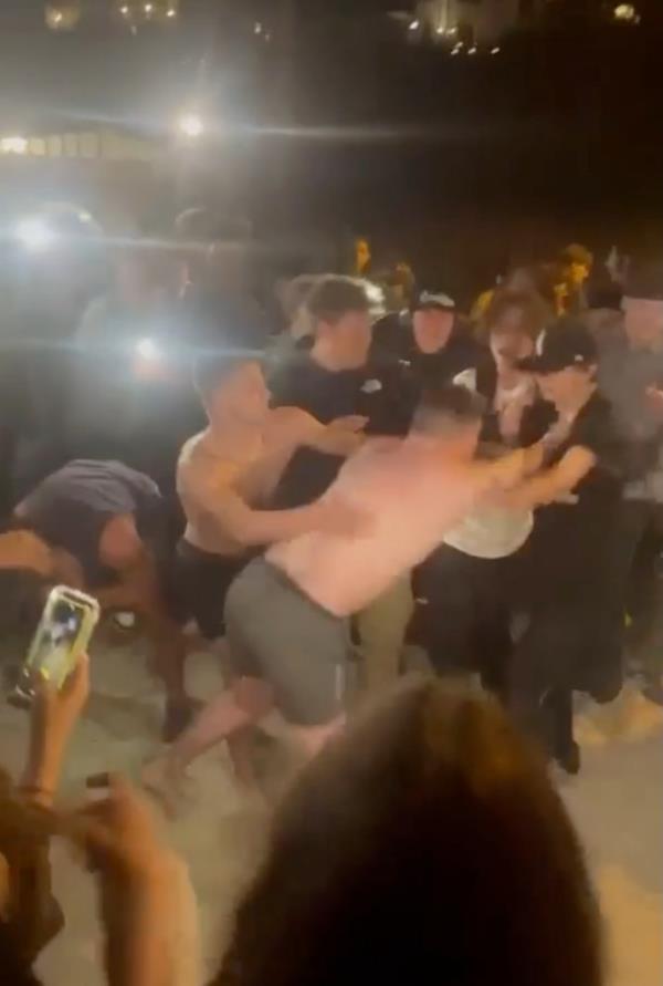 A student accused of being involved in a mob of over 30 people who attacked two Marines will be tried as an adult, the teen's family revealed to The Post.</p>

<p>　　