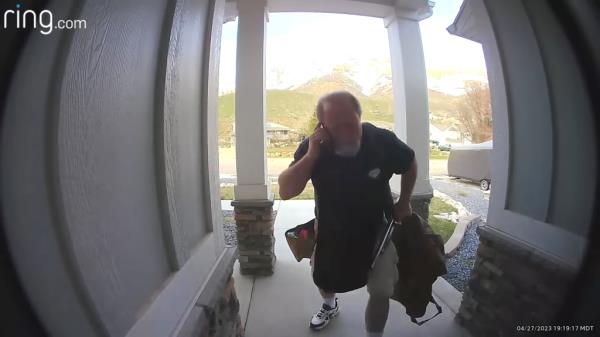 Jeffrey exited and reentered the home carrying a shotgun and a bag.