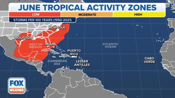 Enviro<em></em>nmental co<em></em>nditions will slowly spin over the eastern Gulf of Mexico before it moves o<em></em>nshore and across the Florida Peninsula this weekend.</p>

<p>　　