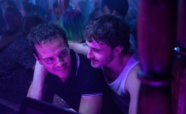 Andrew with Paul Mescal in All Of Us Strangers