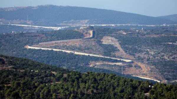 A general view shows the border between Israel and Lebanon as seen from the Israeli side, November 4, 2023. REUTERS/Alexander Ermochenko/File Photo