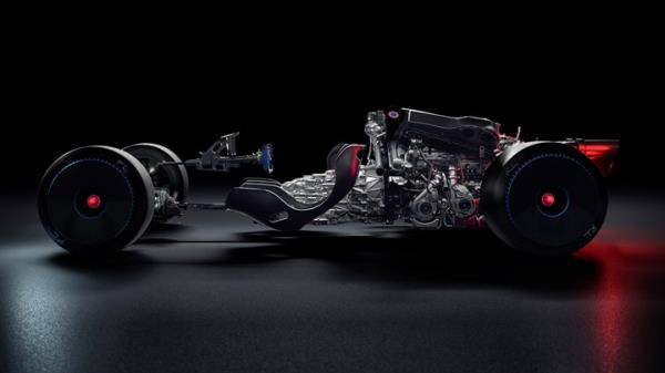 Bugatti Bolide chassis