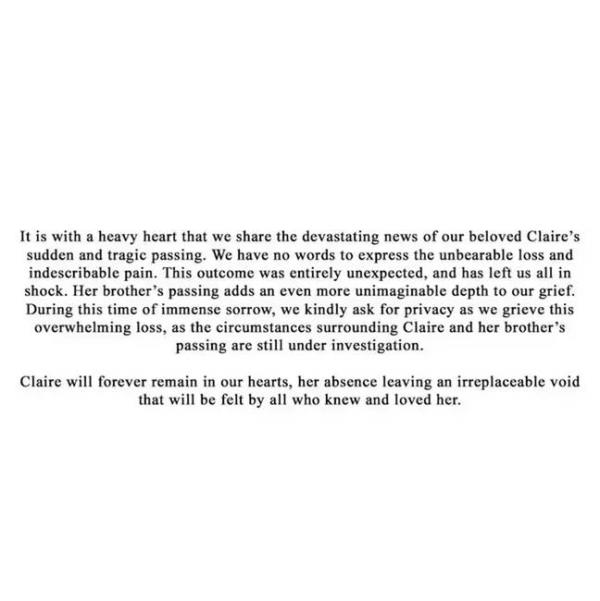 The announcement was posted on the rapper's social media. Credit: Instagram/Lil Tay