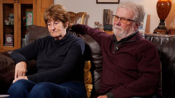 Joanna Parrish's parents, Pauline and Roger