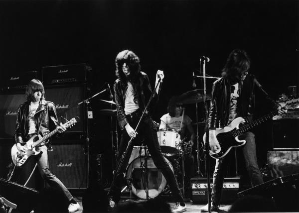 The Ramo<em></em>nes performing in 1970