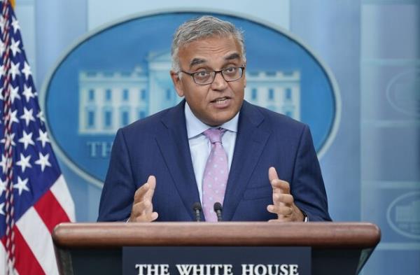 White House COVID-19 Respo<em></em>nse Coordinator Ashish Jha speaks during the daily briefing at the White House in Washington, Tuesday, Oct. 25, 2022. (AP Photo/Susan Walsh)</p>

<p>　　