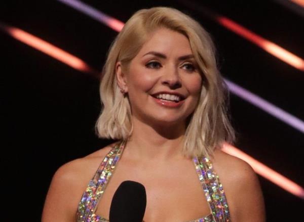 Holly Willoughby on Dancing On Ice