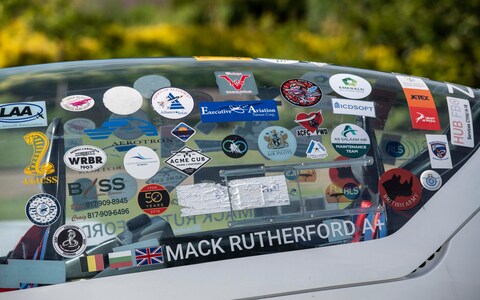 Mack was inspired by Peter Twiss, the the British test pilot wh set a new air speed record