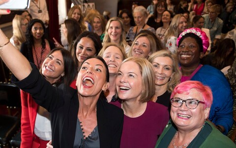 Ms Frostrup and Davina McCall