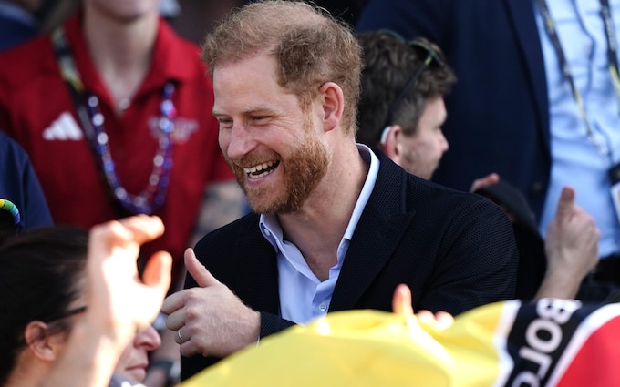 Prince Harry at the Invictus Games