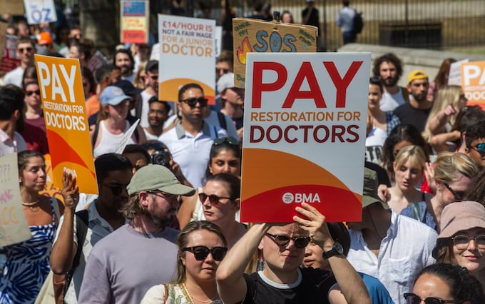 Junior doctors strike