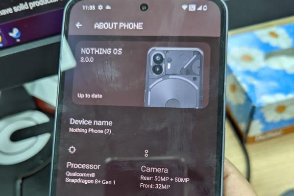nothing phone 2 hands on images twitter Nothing Phone 2 Hands-On Images