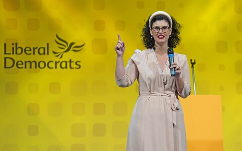 Layla Moran during the Liberal Democrat co<em></em>nference at the Bournemouth Co<em></em>nference Centre