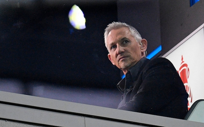 BBC TV presenter Gary Lineker 