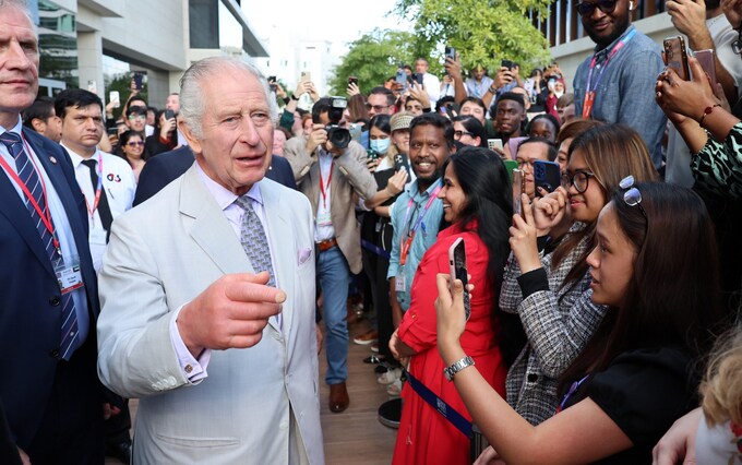 The King formally opened the Dubai campus of the Heriot-Watt University during his visit to COP28 in the United Arab Emirates