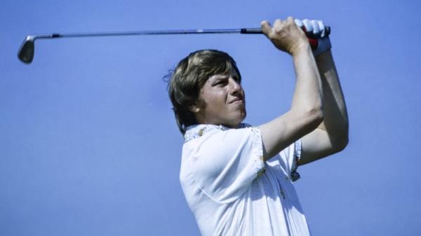 Peter Oosterhuis in action at the 1972 Open Championship