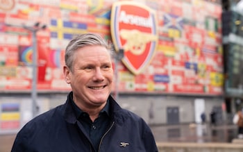 Mr Starmer said he is determined to co<em></em>ntinue to 'go to watch Arsenal play with my son and my friends'