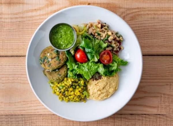 Tender Greens Happier Vegan with Baked Falafel 