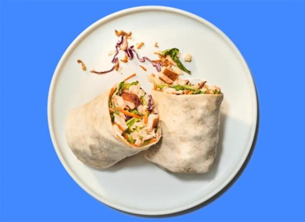 Just Salad Buffalo Chicken Wrap 
