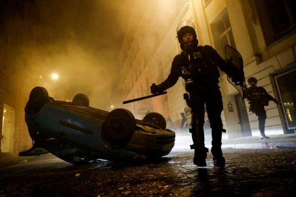 Some 2,800 people have been detained overall since Nahel’s death on Tuesday.