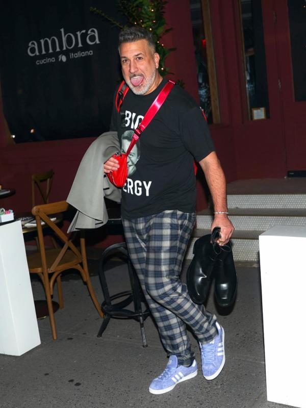 Joey Fatone photographed on Sept. 12 in New York City.