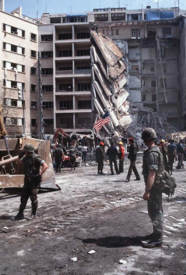 American Embassy, Beirut, Lebanon,