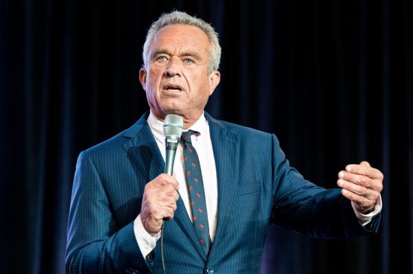 ROBERT F. KENNEDY JR. speaking at the Libertarian Natio<em></em>nal Co<em></em>nvention held at the Washington Hilton.