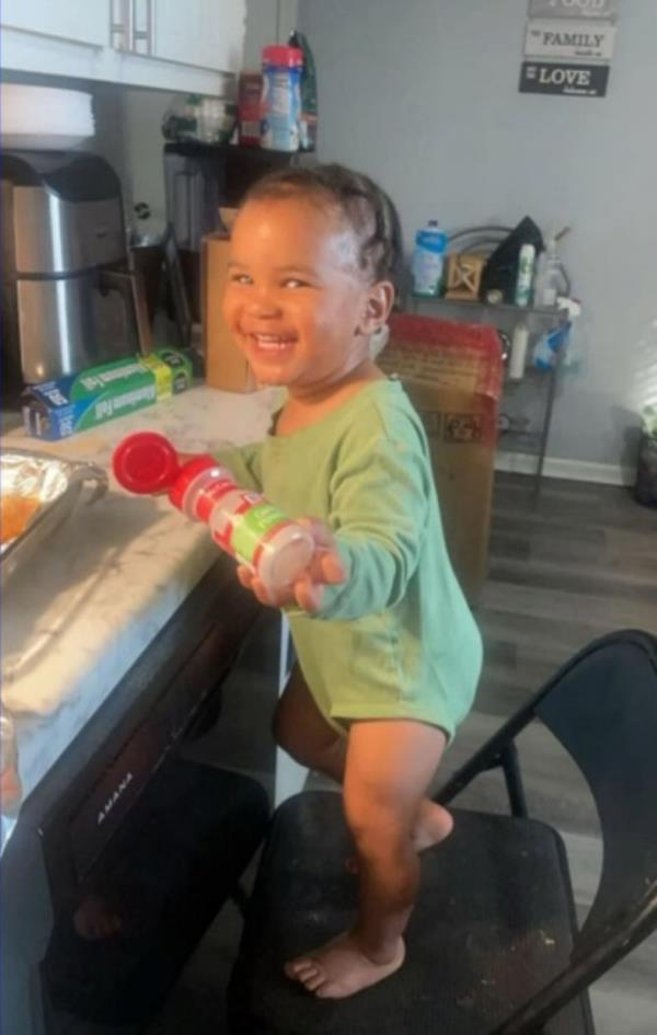 Little Brayden Smith was inside his family's apartment when a stray bullet flew through a window and struck him. 