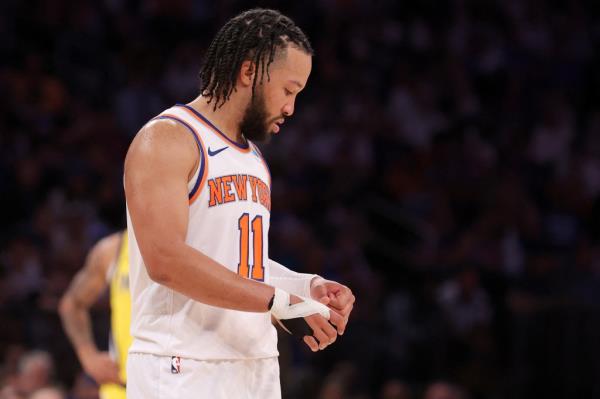 Jalen Brunson finished with 17 points Sunday.